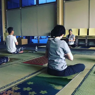 畳ヨガ教室の様子1