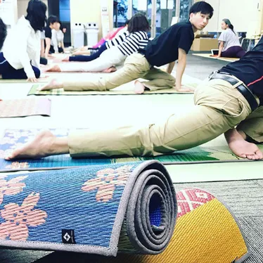 畳ヨガ教室の様子2