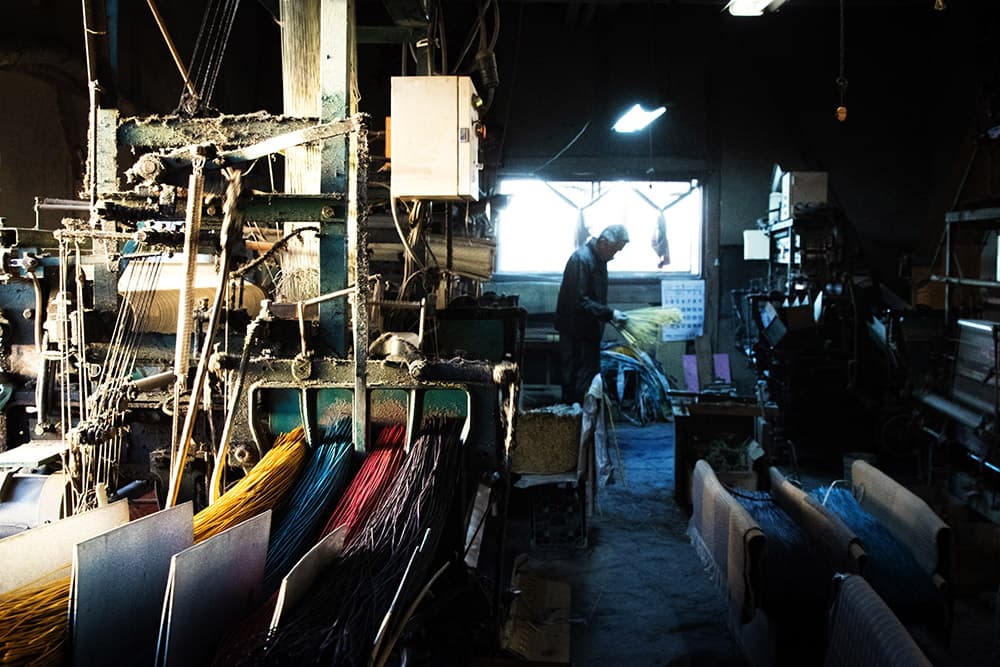 い草ラグ生産者 椛島一郎さんが語る、い草ラグの進化